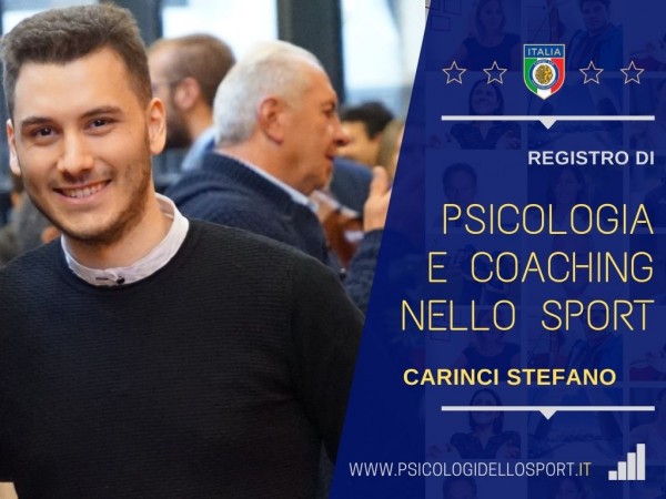 stefano carinci registro PSICOLOGI DELLO SPORT psy sport psicologia dello sport e dell esercizio