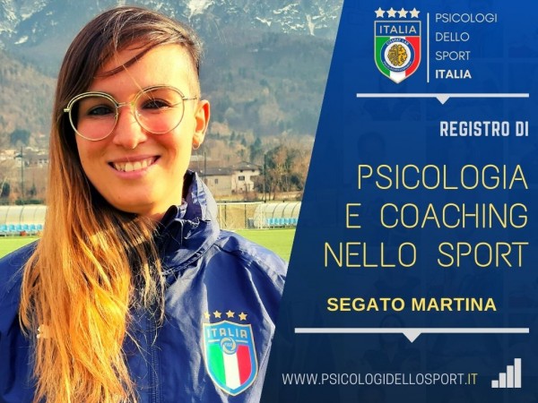 segato martina PSICOLOGI DELLO SPORT E DELL ESERCIZIO PREPARATORE MENTALE PSICOLOGIA registro PSICOLOGI DELLO SPORT